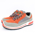 Shandong manufacturing esd suede upper breathable comfort non slip casual sport work safety steel cap shoes for work